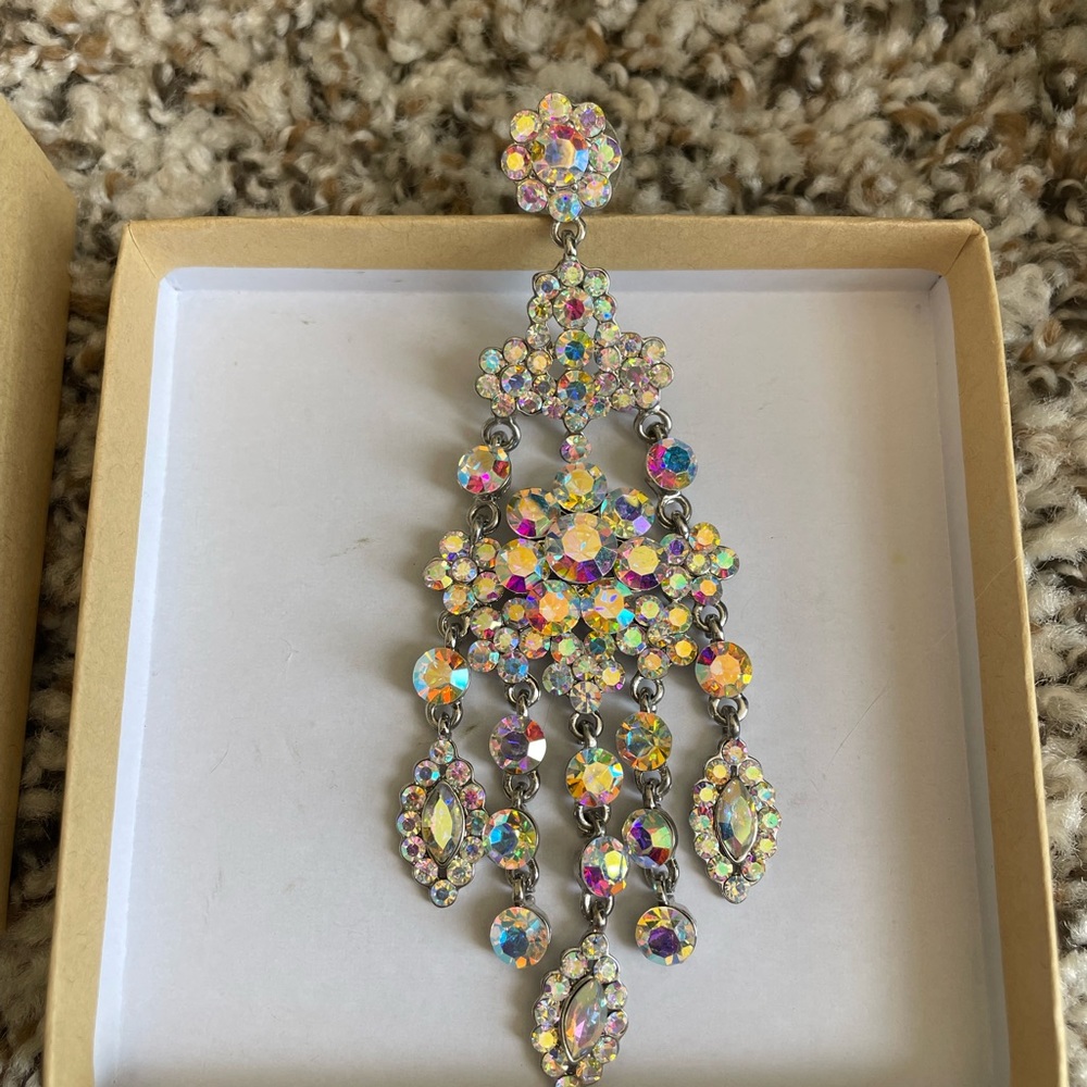 swarovski chandelier earrings